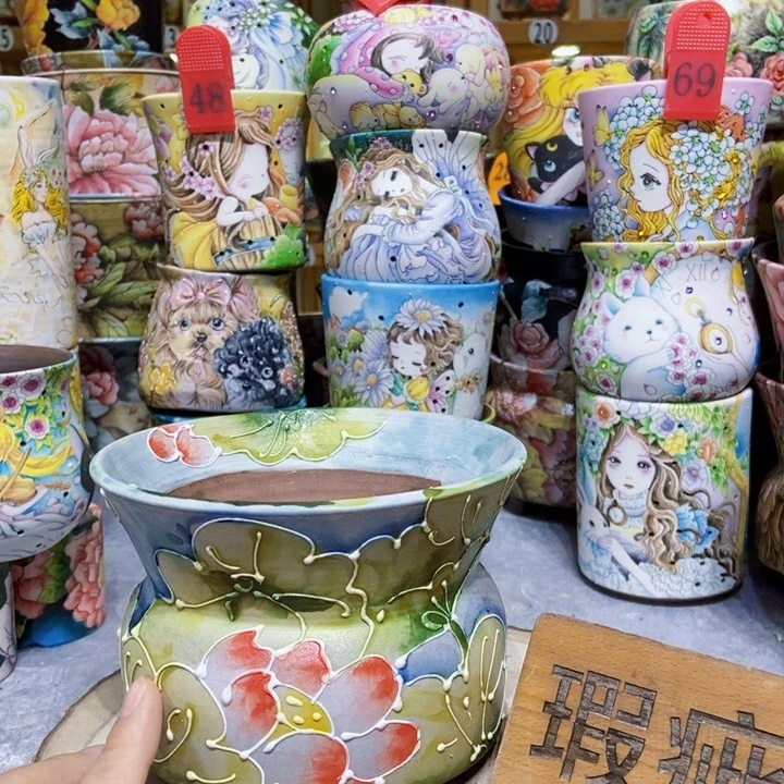 景德镇艺术手绘作品