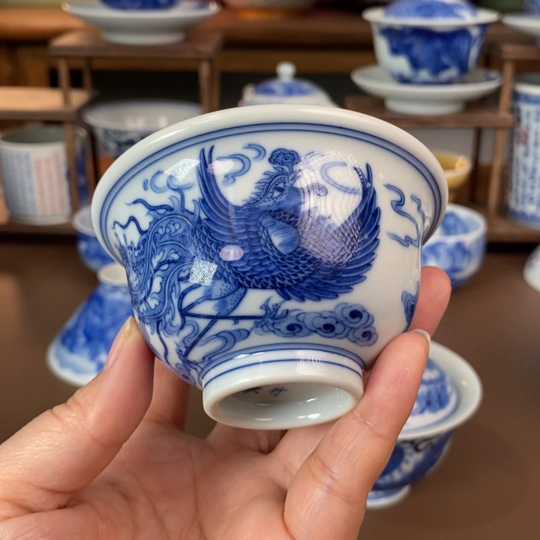 景德镇陶瓷手工手绘