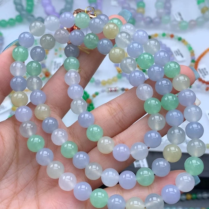 毛衣链未镶嵌翡翠翡翠