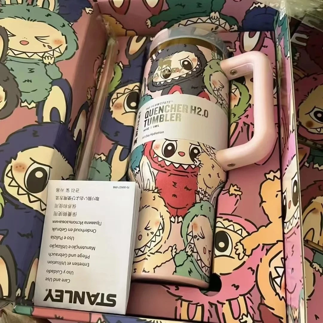 拉布布大容量史丹利2025手柄杯冰霸杯汽车杯