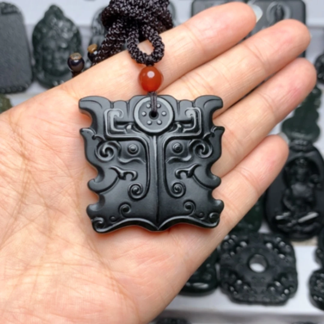 【闪购商品】和田玉未镶嵌颈饰双面雕刻