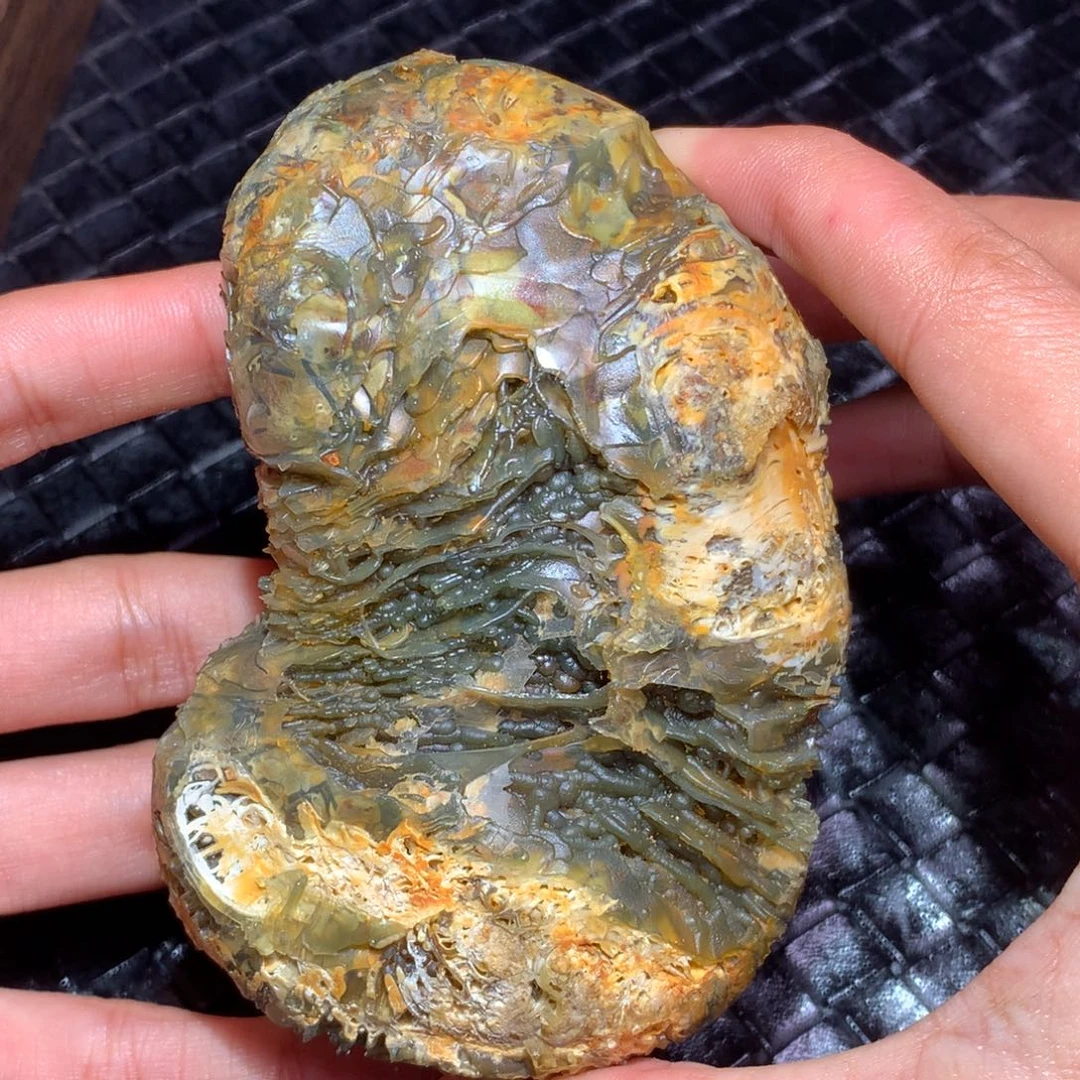 未镶嵌玛瑙/玉髓珠宝半成品