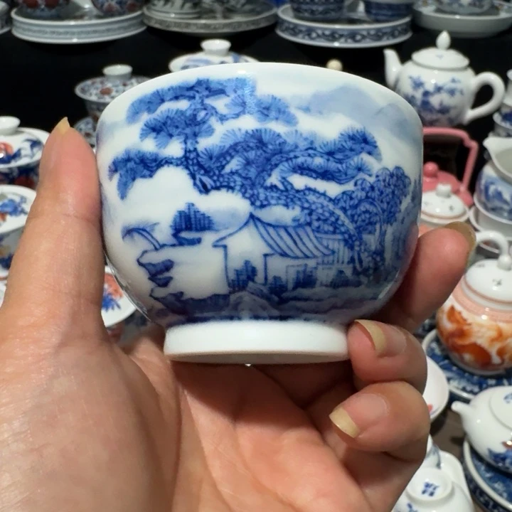 景德镇手工手绘杯