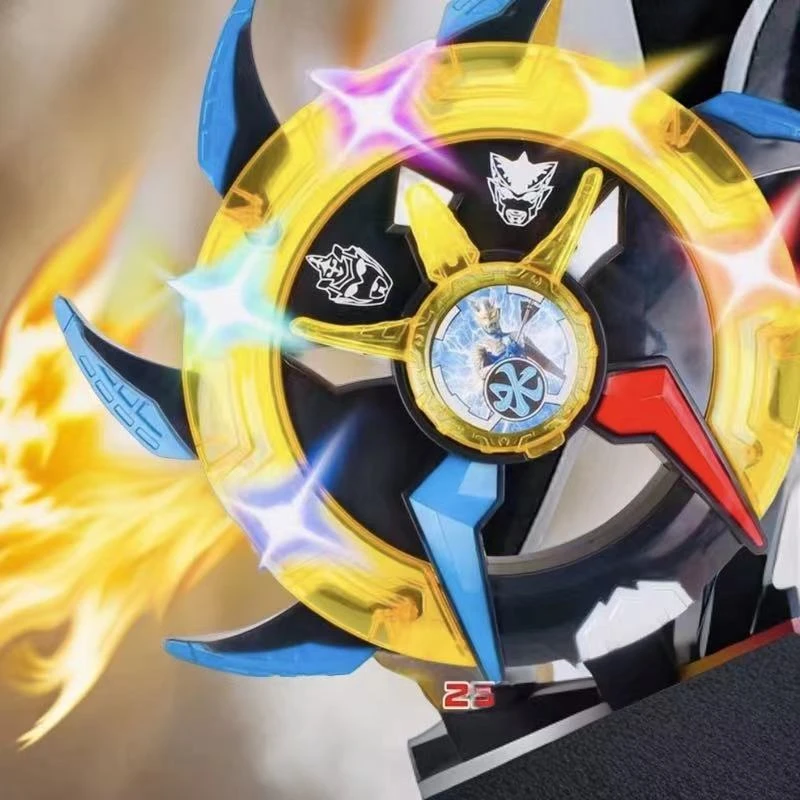 【年终狂欢专享】儿童电动灯光音乐变形风火轮玩具（不包电池）