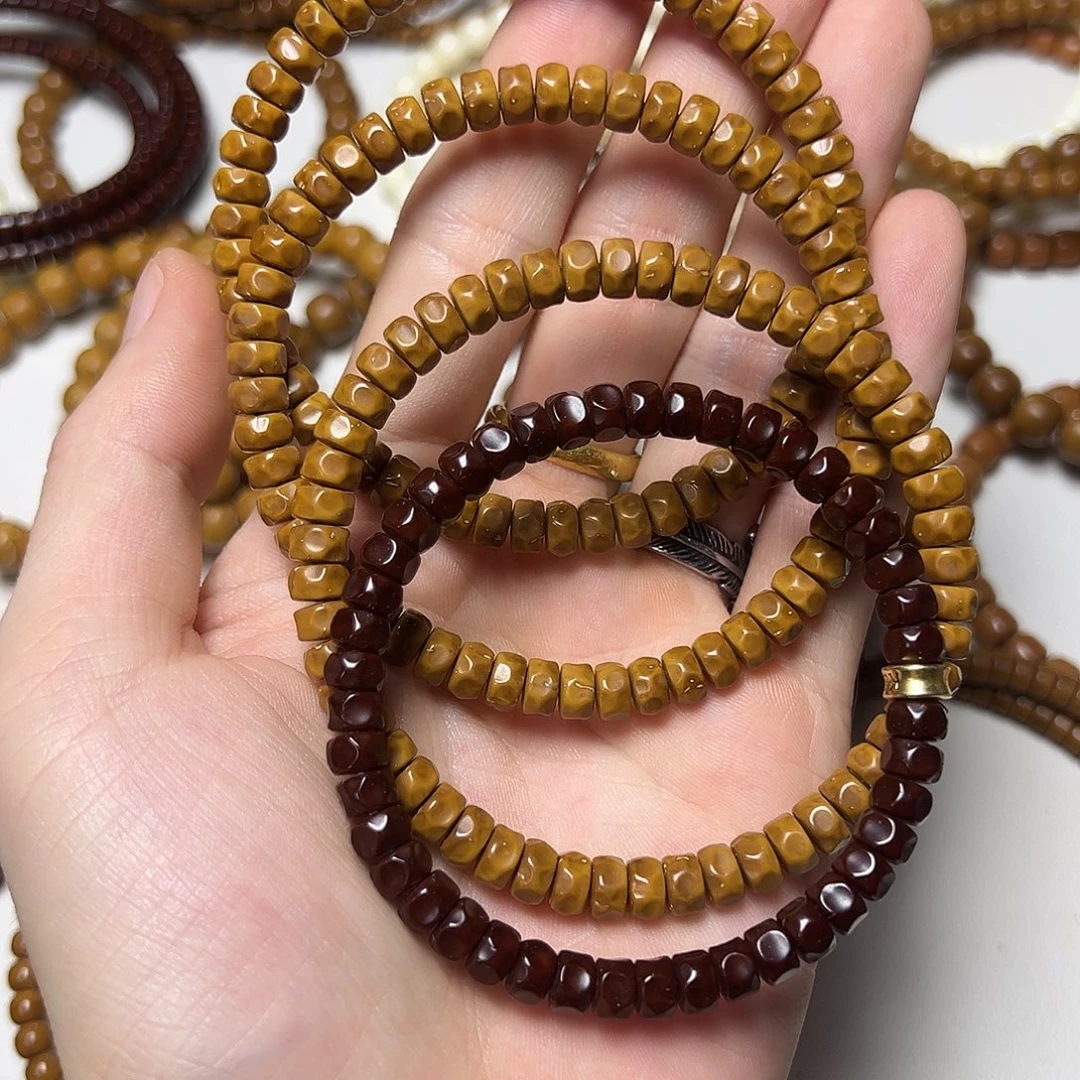 紫金鼠手串鼠片无相单圈