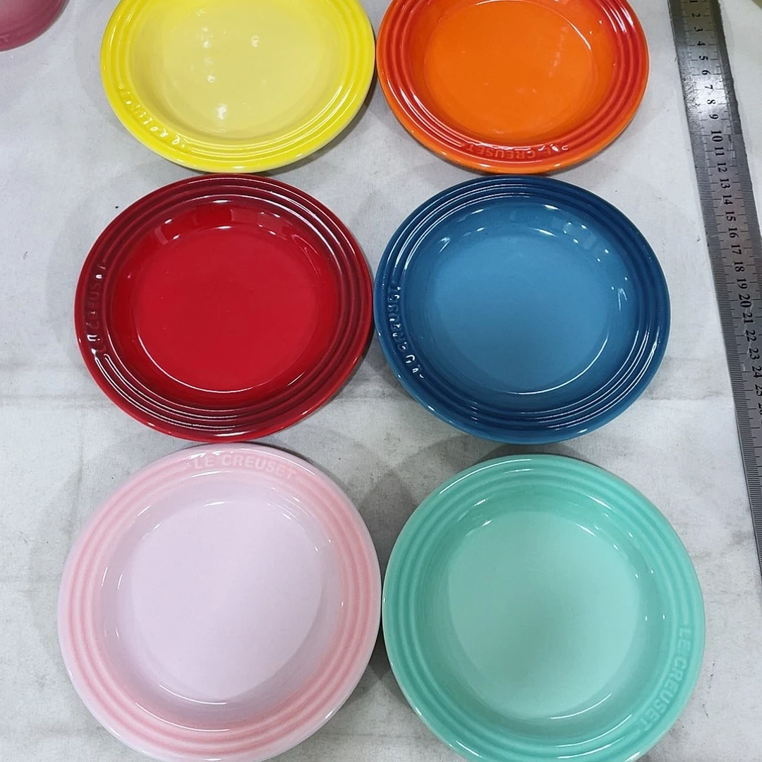 瓷片微瑕陶瓷餐具家用 六个精品