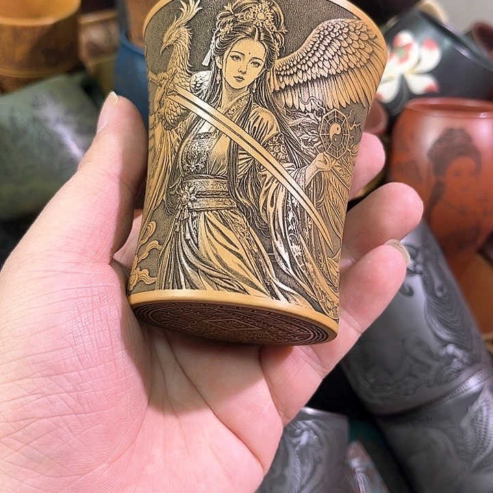 茶杯紫砂全手工紫砂主人杯