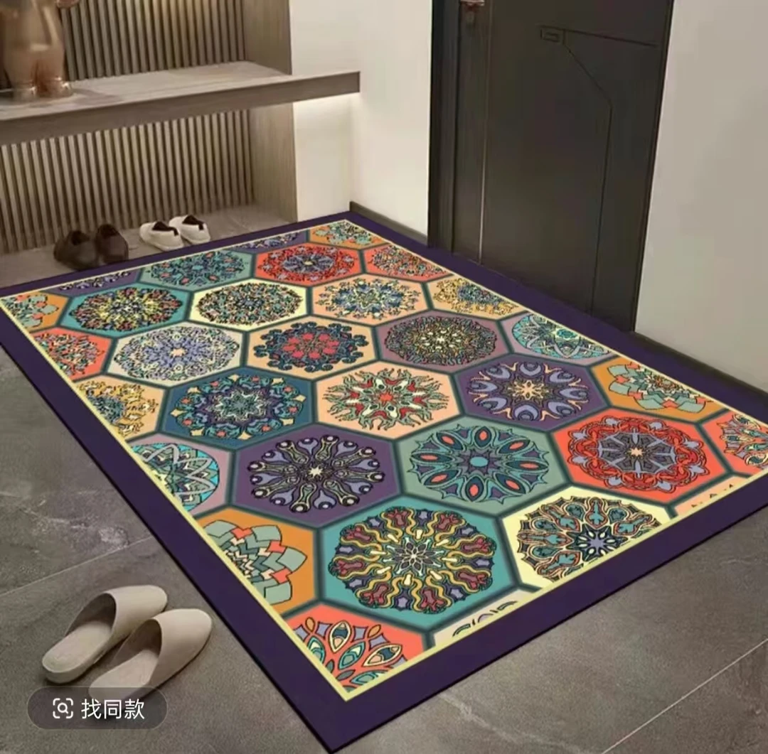 [C118]80*120孤品尾货硅藻泥 门口厨房床边卧室垫家用防滑