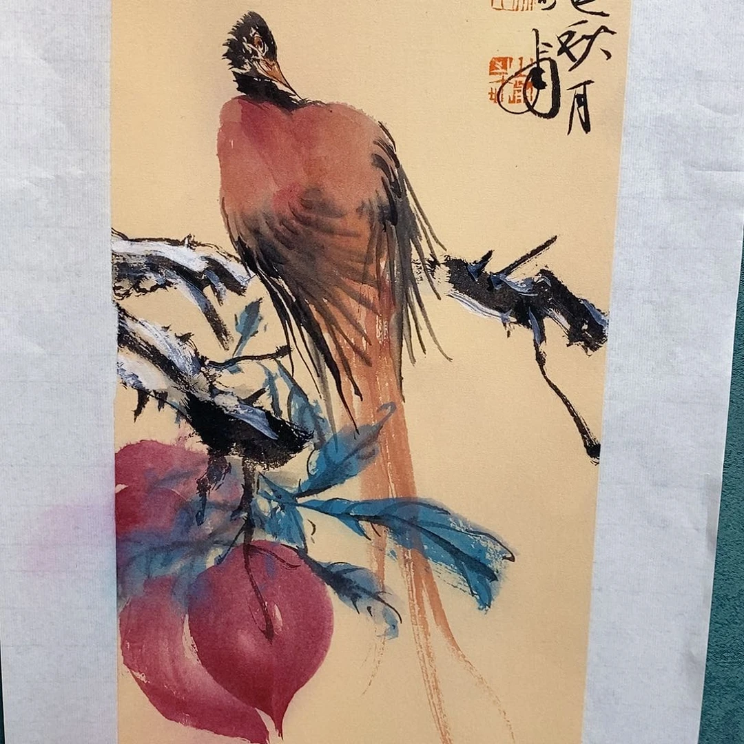 沧***粟国画秦少甫老师作品