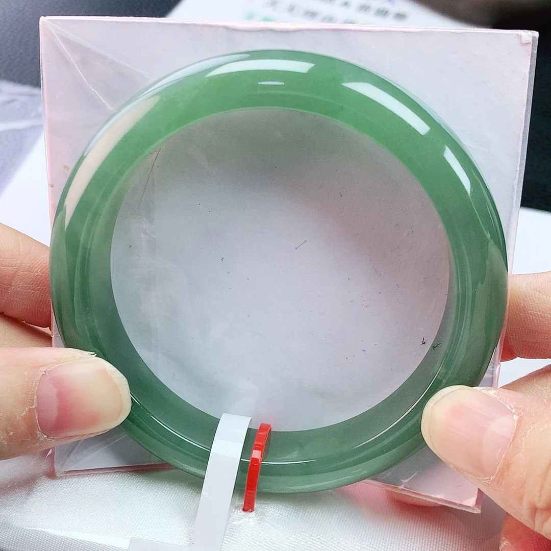 未镶嵌手镯翡翠59圈