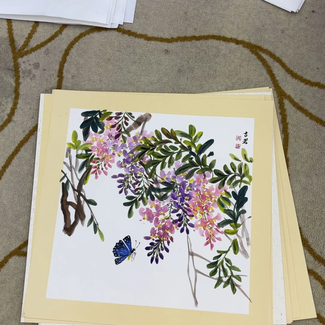 国画肖吉芳李欣主播