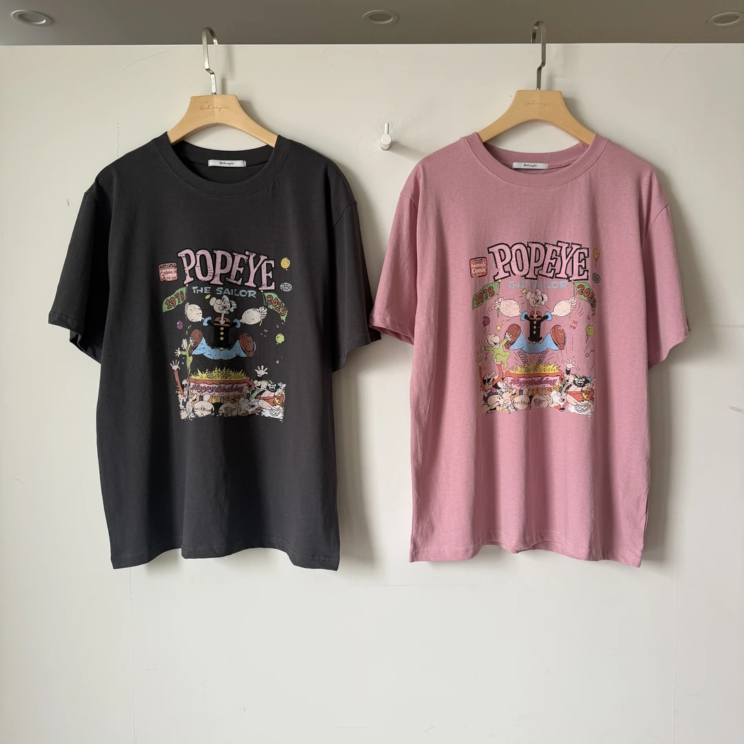 东大门d大力水手短袖T恤/NO退换