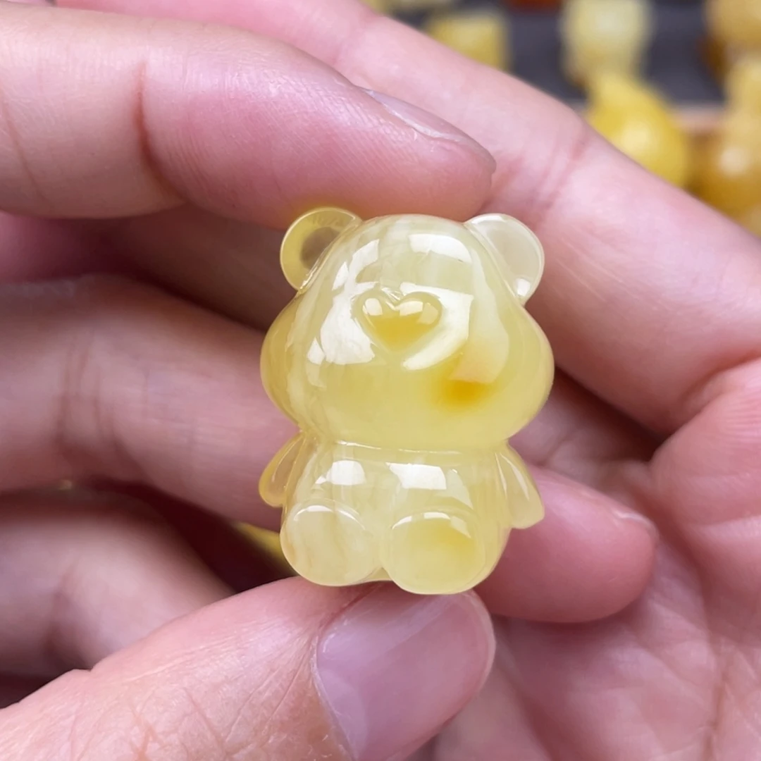 裸石琥珀未镶嵌蜜蜡