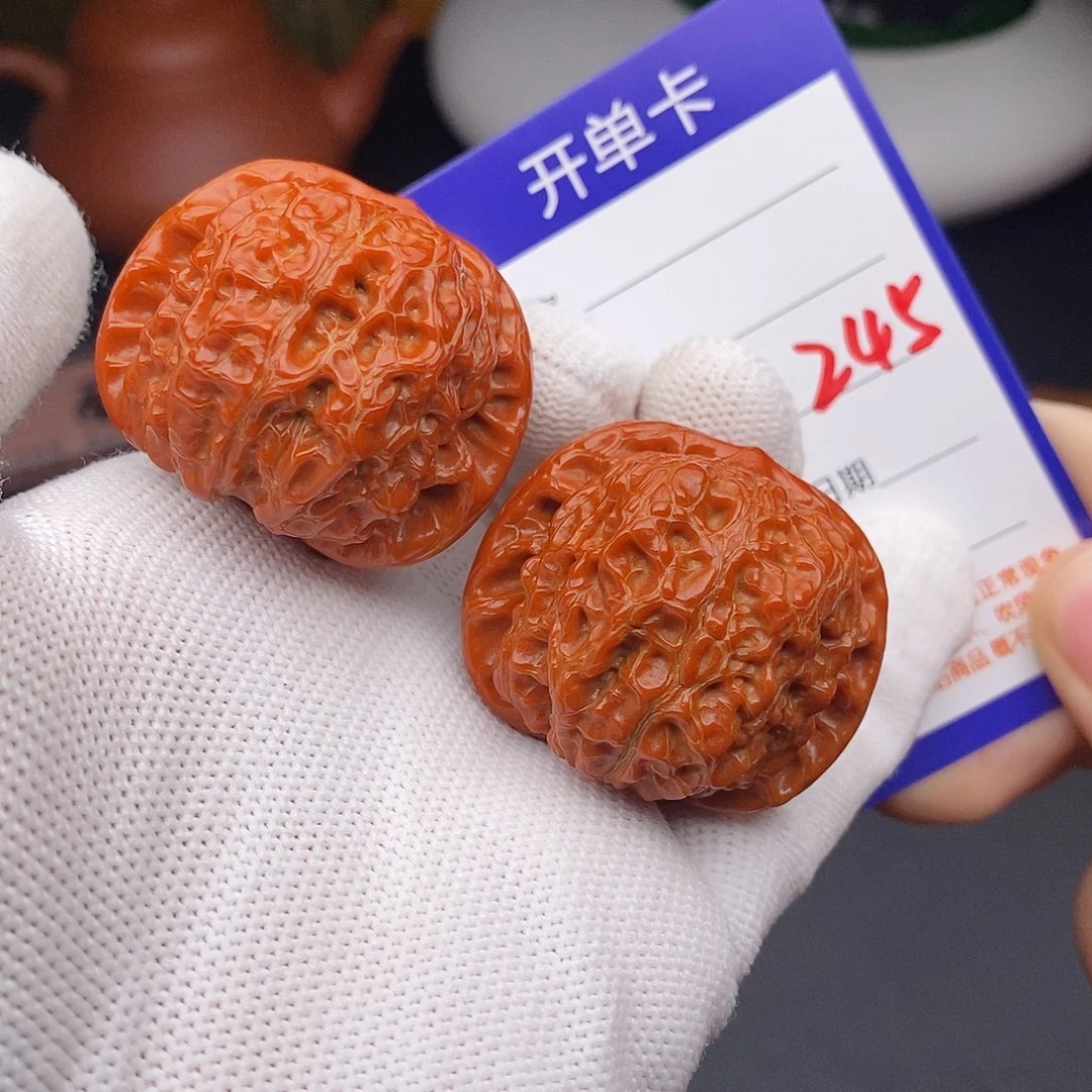 把件文玩核桃39血麒麟245