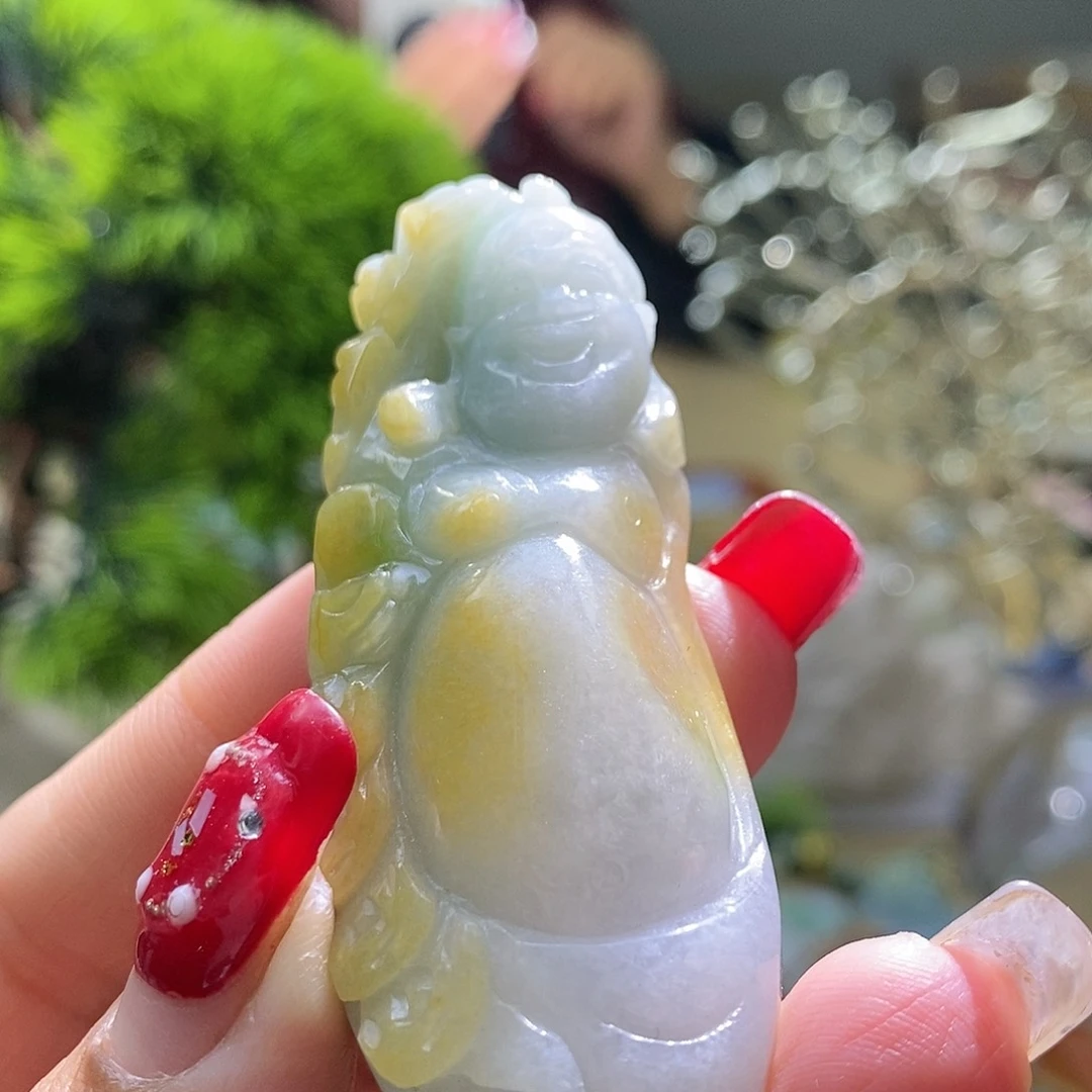 【闪购商品】翡翠颈饰未镶嵌佛