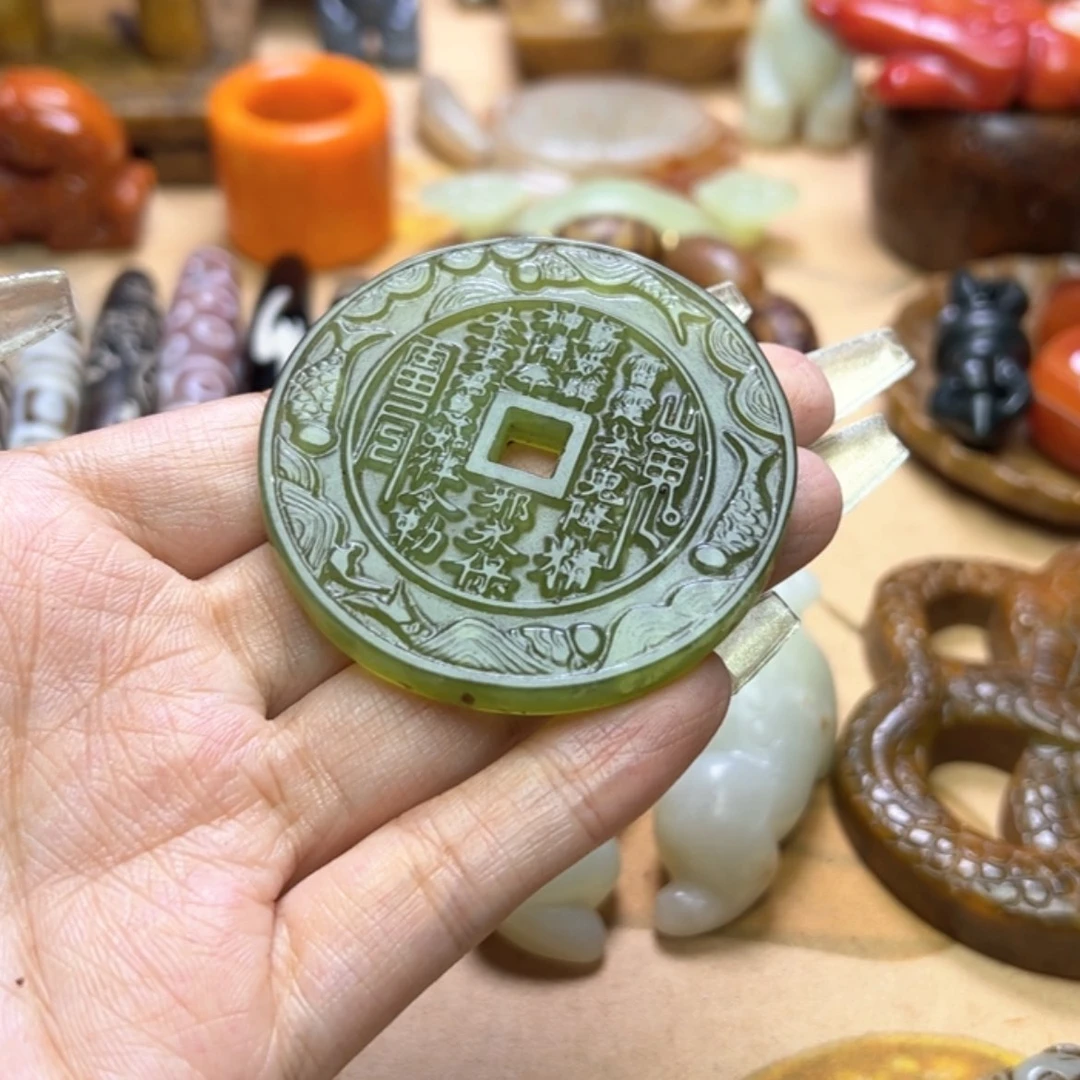 【闪购商品】蛇纹石玉颈饰未镶嵌