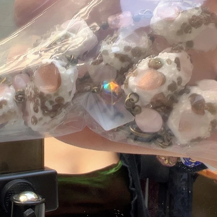 琉璃颈饰柔**月编号227 项链