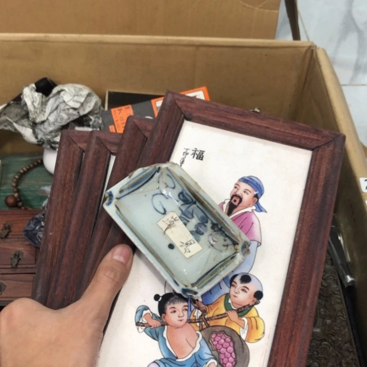 陶瓷孤品单件车里拍