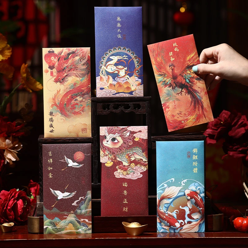 2026国潮红包高级感马年红包压岁钱春节创意礼品红包袋新年利是封