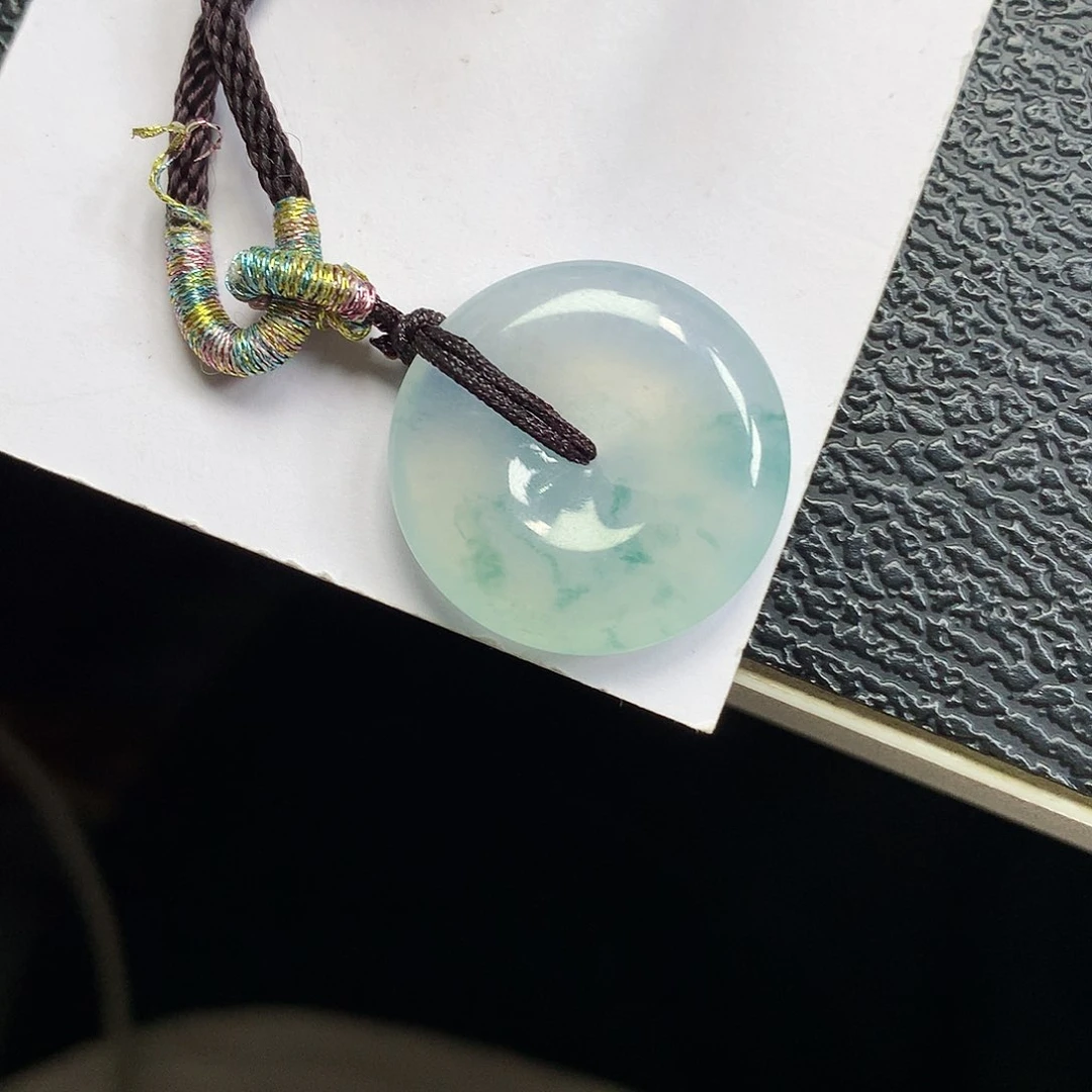 翡翠未镶嵌吊坠(不含链)扣子