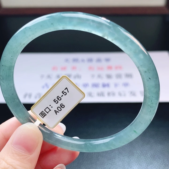 翡翠未镶嵌手镯翡翠手镯67