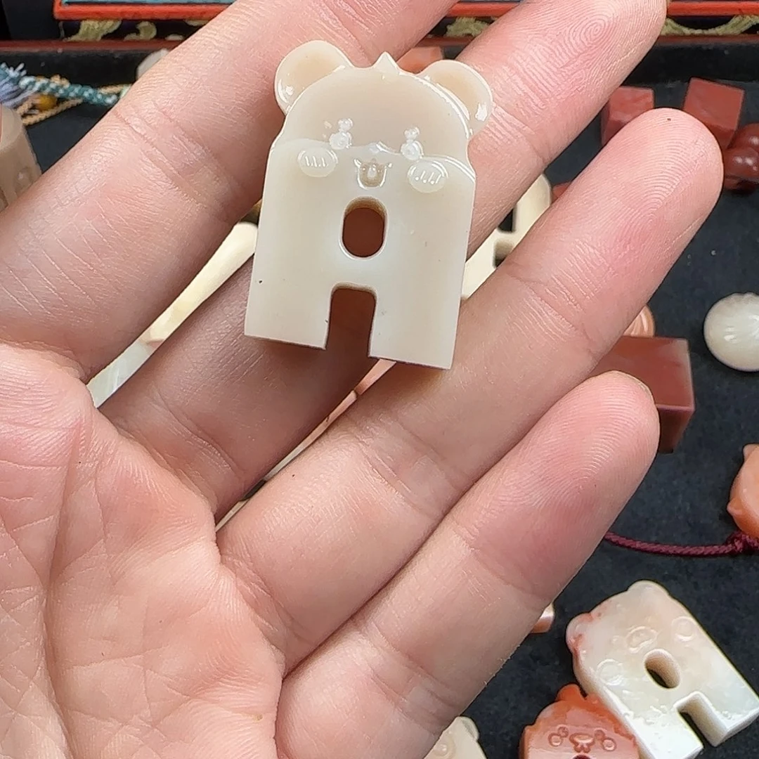 风****昌化石印石老鼠连珠