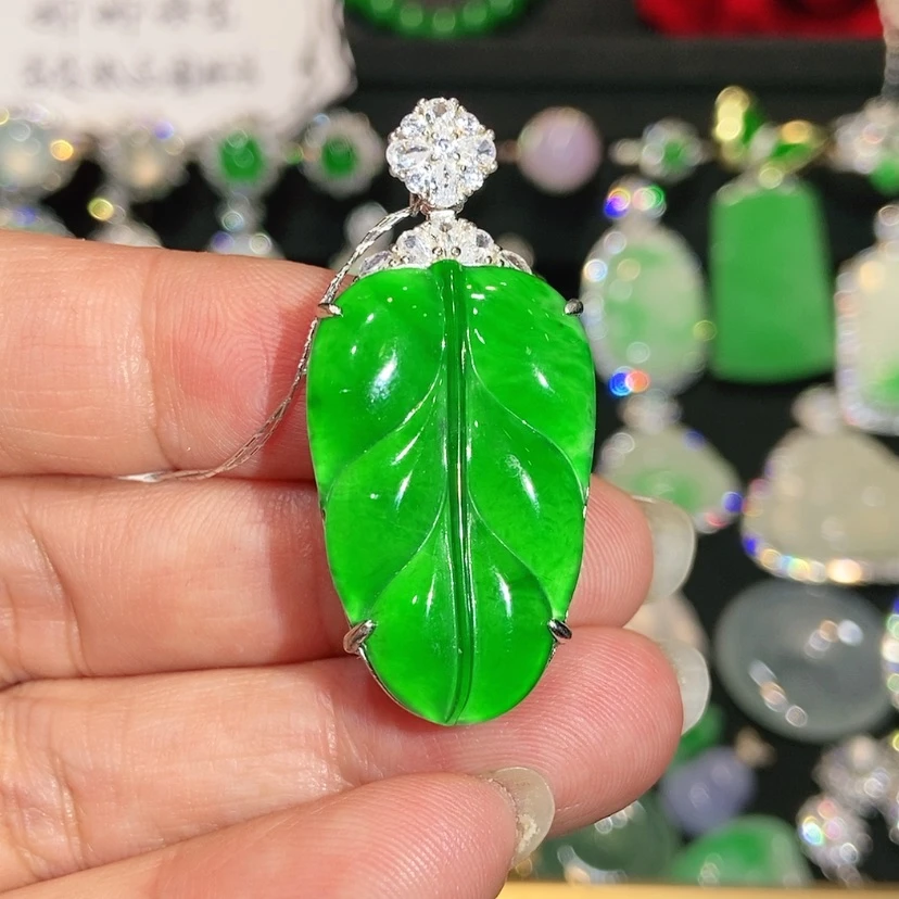 【闪购商品】颈饰未镶嵌翡翠天然翡翠