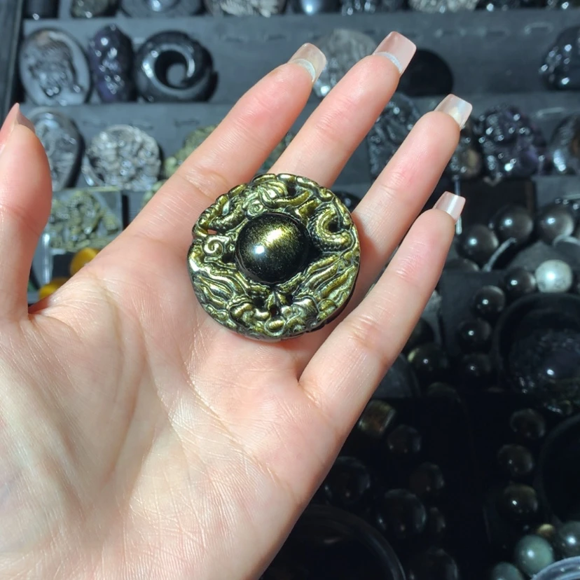 【闪购商品】黑曜岩颈饰未镶嵌万**全