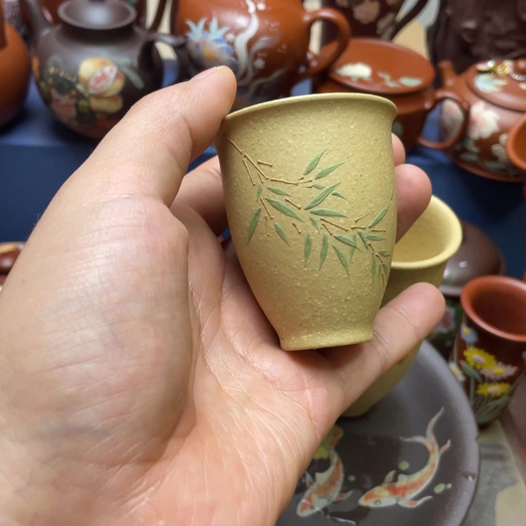 茶杯紫砂紫砂主人杯50cc