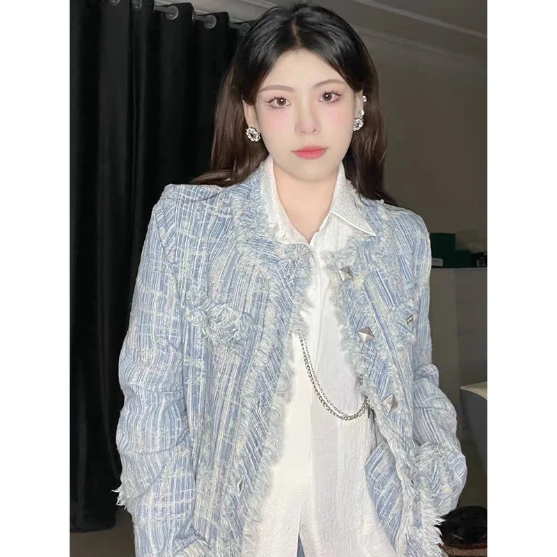 法式短外套2025春季新款重工外套时尚百搭上衣小众气质设计感