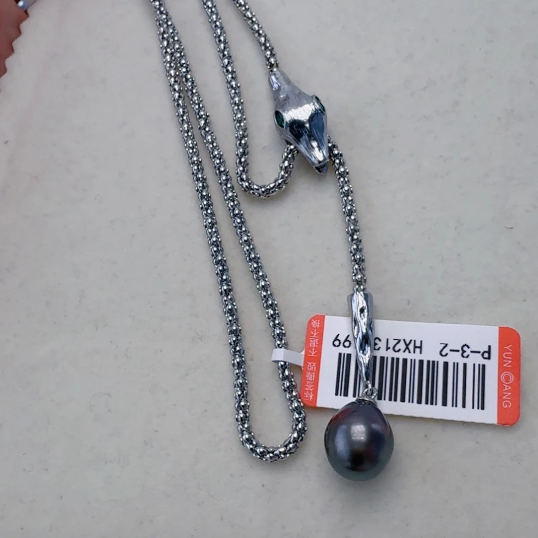 海水珍珠未镶嵌毛衣链@@hx213