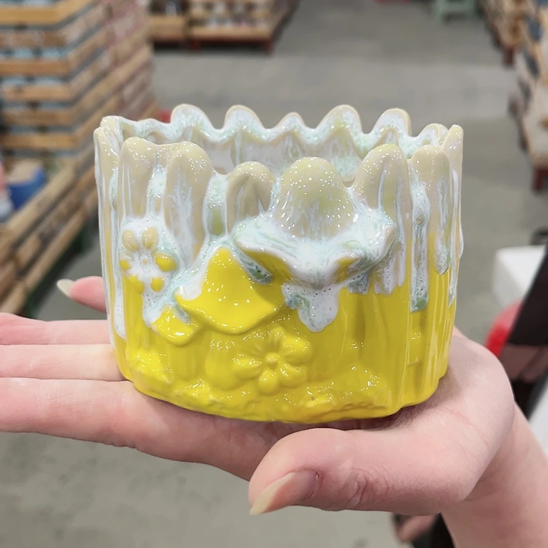【闪购商品】陶瓷福利品凑满10元发货陶瓷花盆