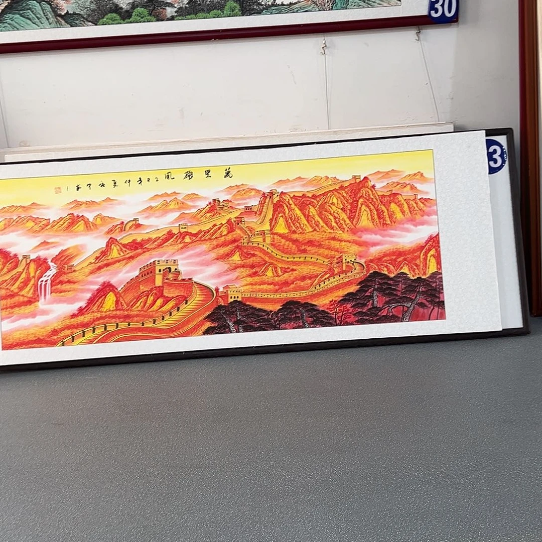 赤***队国画手绘保证质量保证