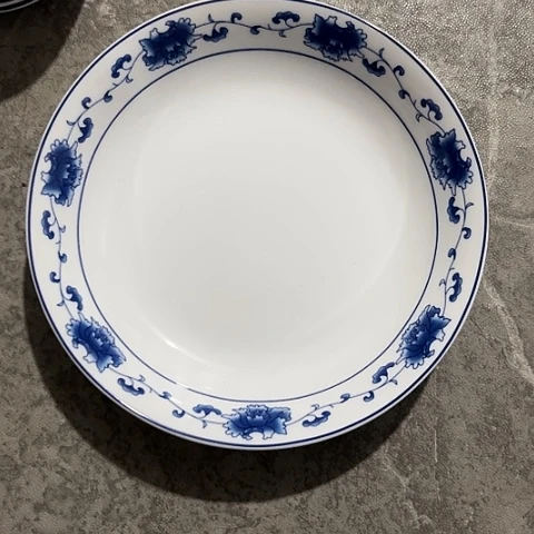 陶瓷8寸深窝盘一个陶瓷