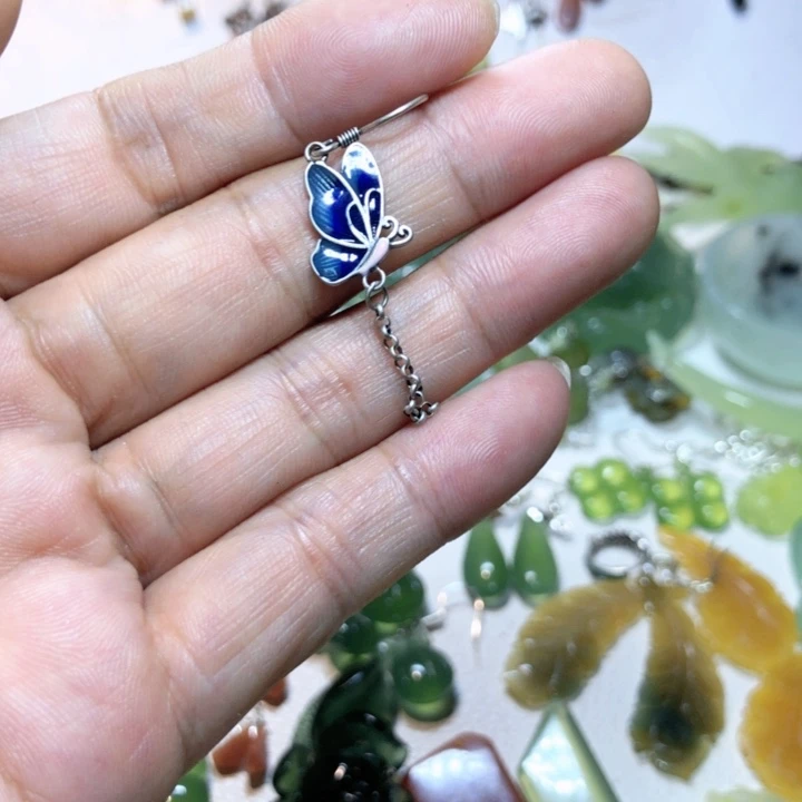 【闪购商品】蛇纹石玉挂件未镶嵌从***.