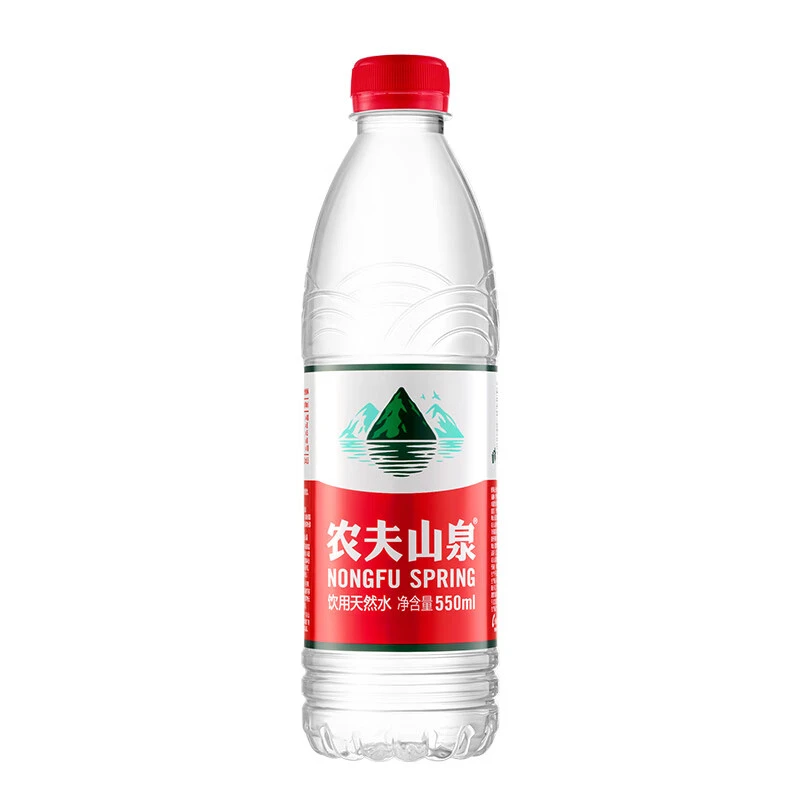 红标农夫山泉纯净水550ml/瓶