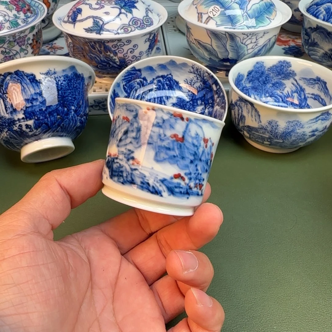 陶纯手工纯手绘茶具269