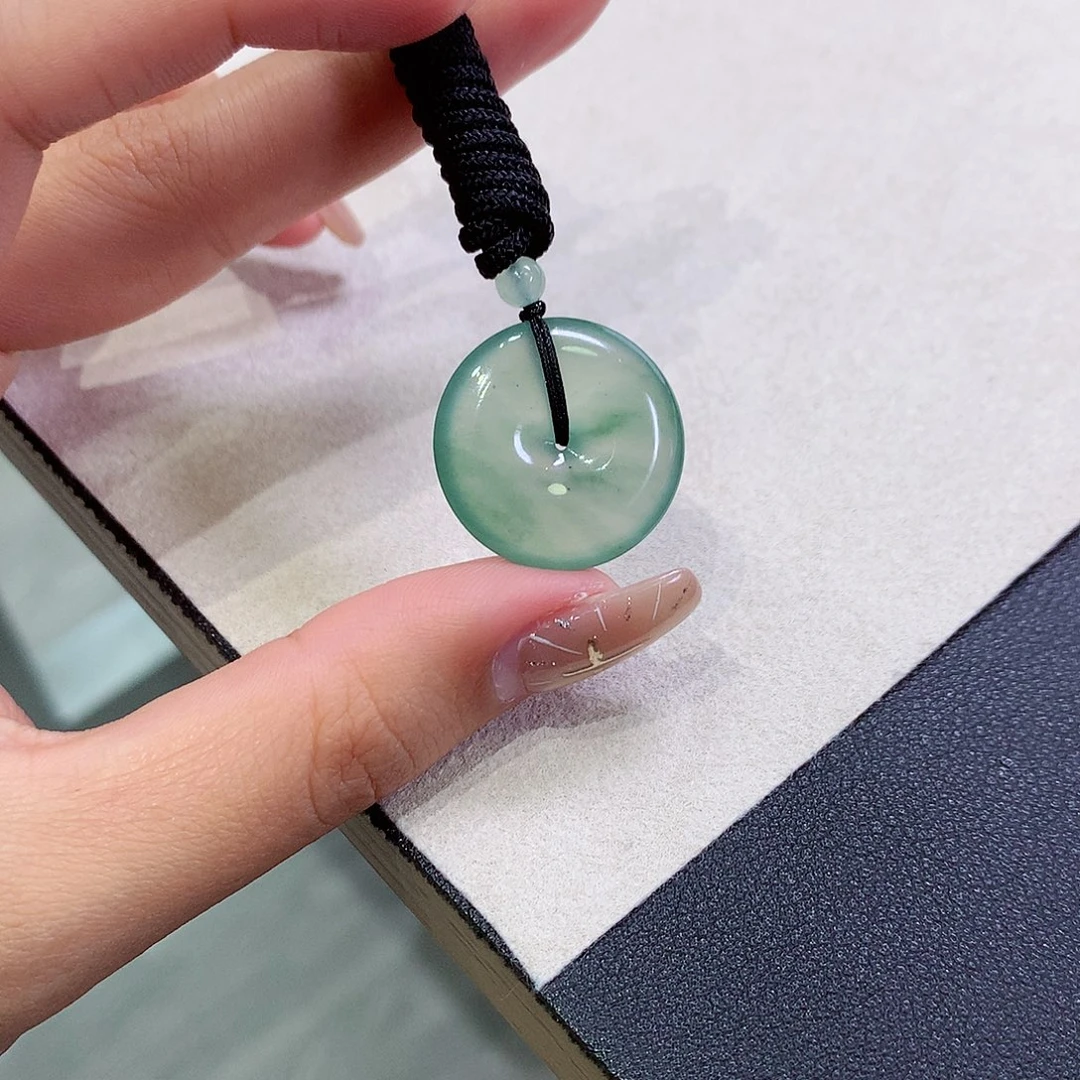 翡翠未镶嵌吊坠(不含链)21.9-4.1