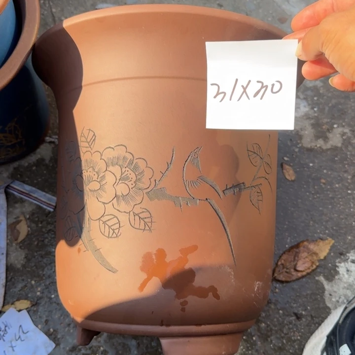 紫砂花盆特价商品