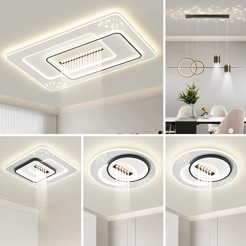 客厅大灯led长方形高亮超薄现代简约智能语音顶灯客主灯家用新款