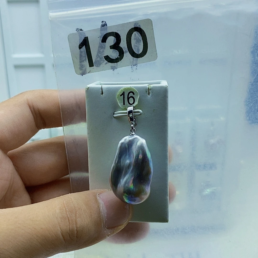 合金淡水珍珠颈饰