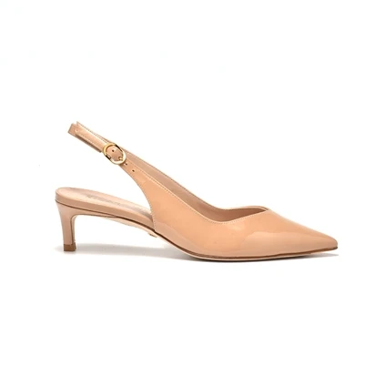 未使用 StuartWeitzman 【lu】EDITH 漆皮高跟鞋 TP010037
