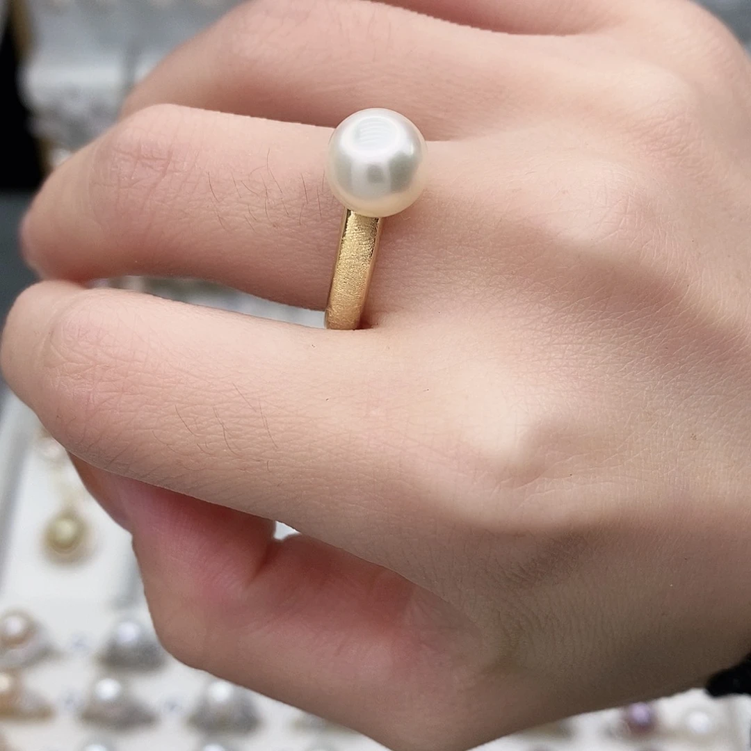 颈饰银S925镶嵌淡水珍珠