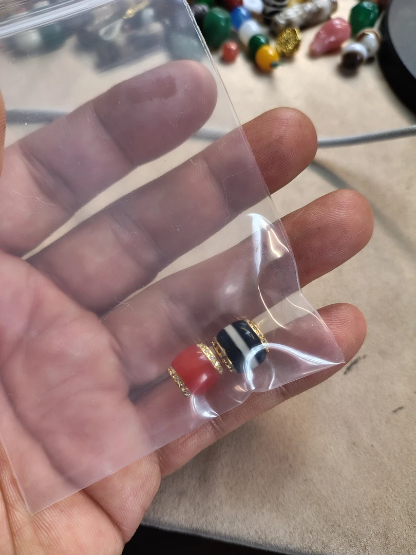 客户定制玛瑙珠珠专拍链接