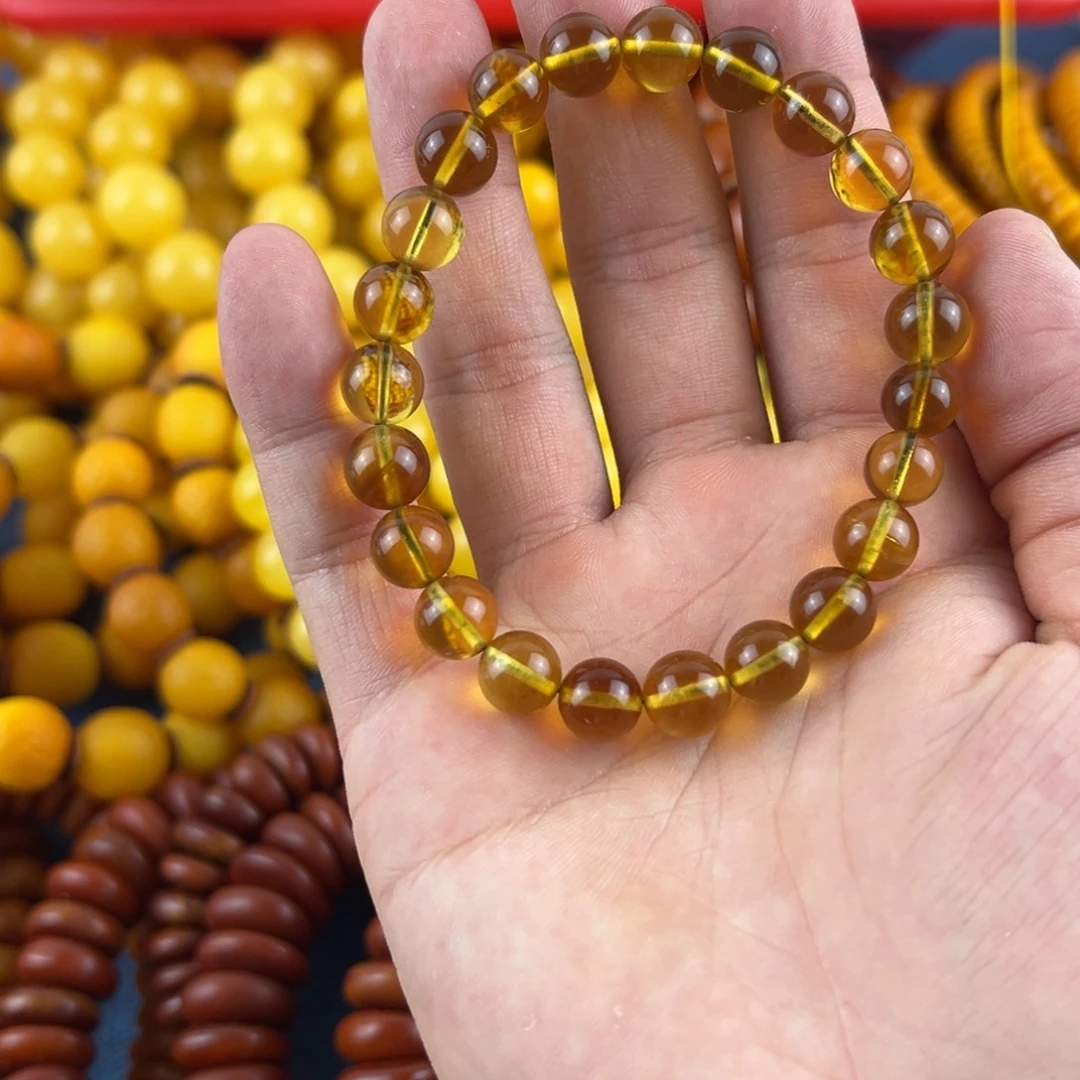 琥珀未镶嵌珠宝奇石