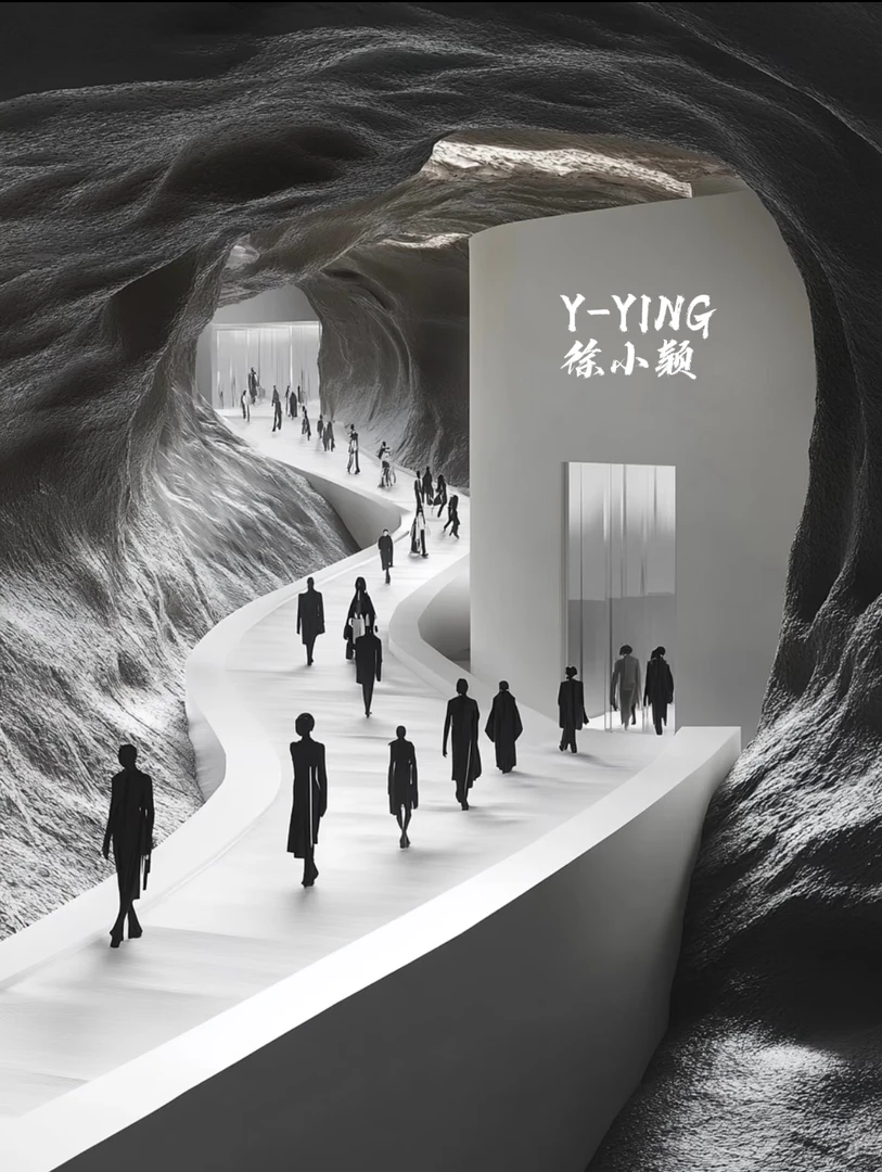 【小颖小店-W2220】韩版时尚宽松圆拉链开衫毛衣