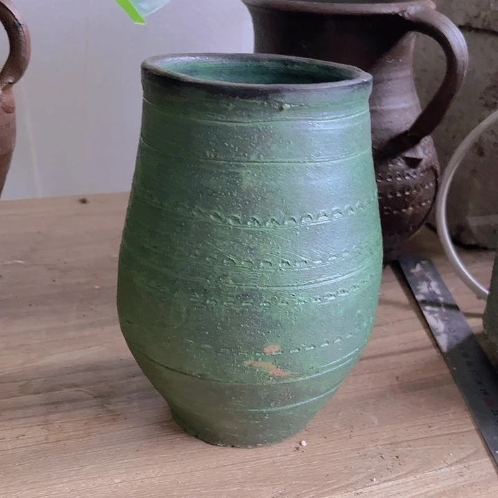 红陶901号20×10绿瑕口不正