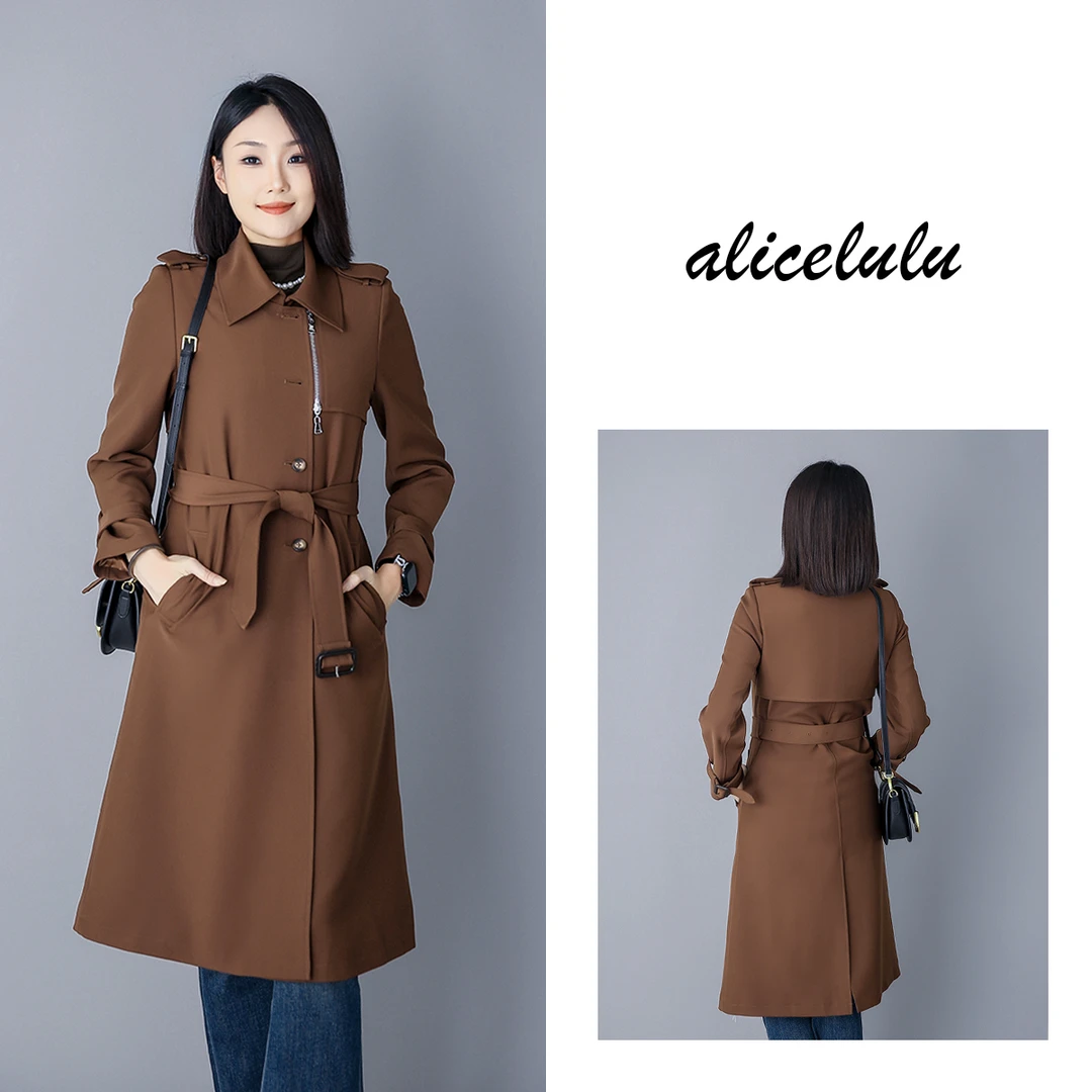 1 ALICE 乘风轻行风衣 英式肩袢 自在型格 S2139240A