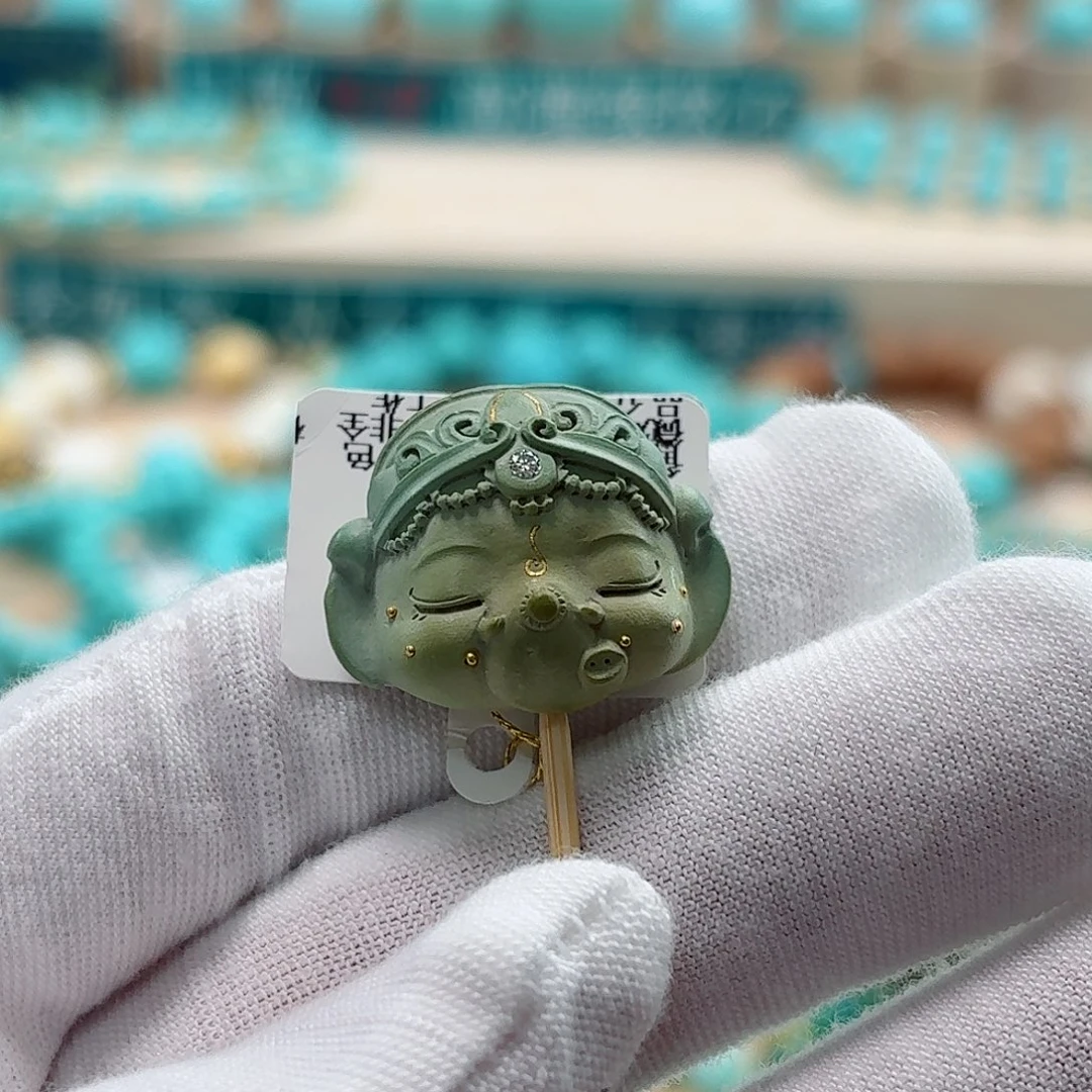 绿松石未镶嵌珠宝奇石