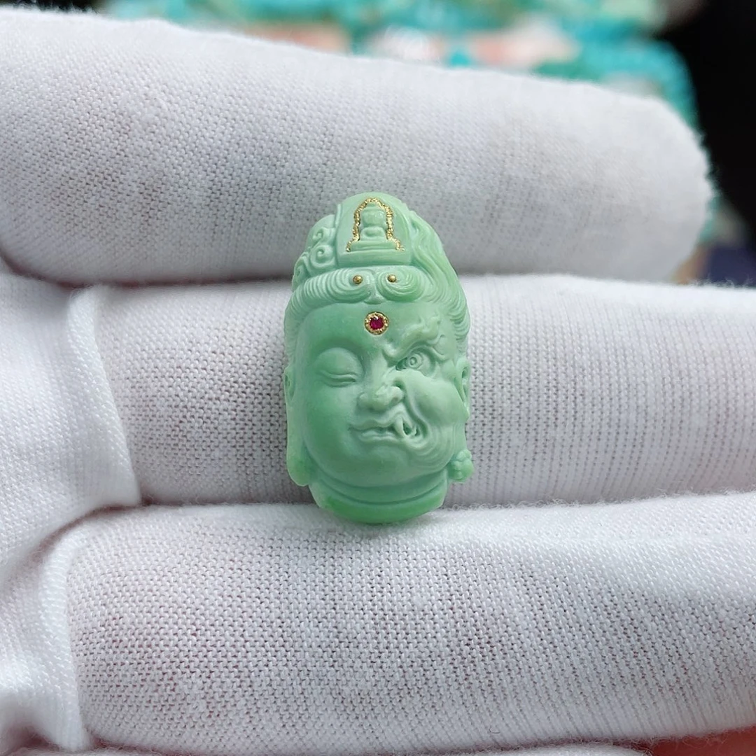 绿松石未镶嵌珠宝奇石